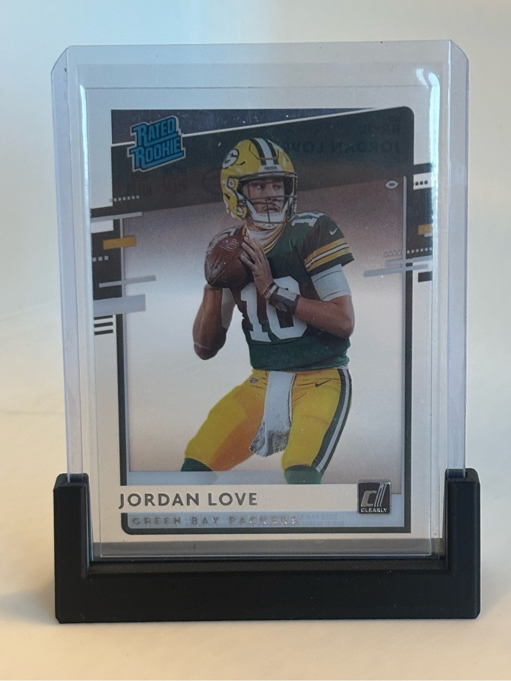 Jordan Love Rated Roomie Donruss Green Bay Packers #14 NFL Football Card